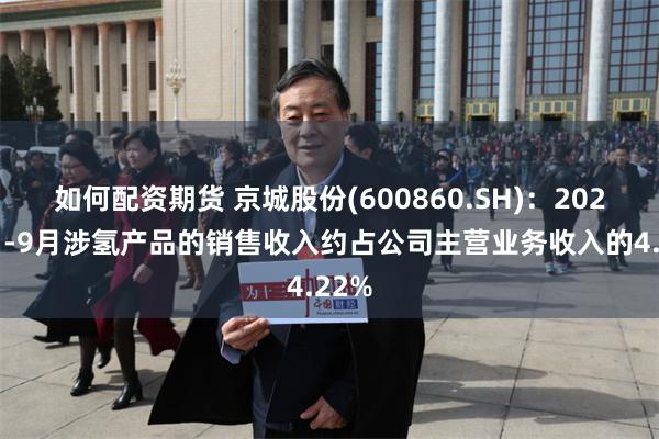 如何配资期货 京城股份(600860.SH)：2024年1-9月涉氢产品的销售收入约占公司主营业务收入的4.22%