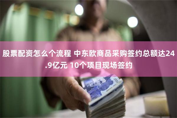 股票配资怎么个流程 中东欧商品采购签约总额达24.9亿元 10个项目现场签约