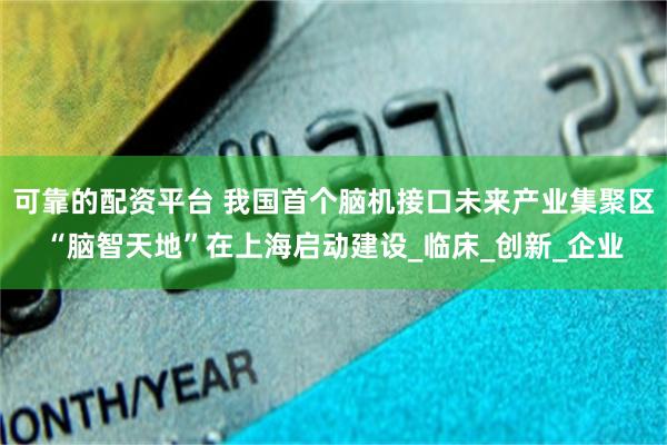 可靠的配资平台 我国首个脑机接口未来产业集聚区“脑智天地”在上海启动建设_临床_创新_企业